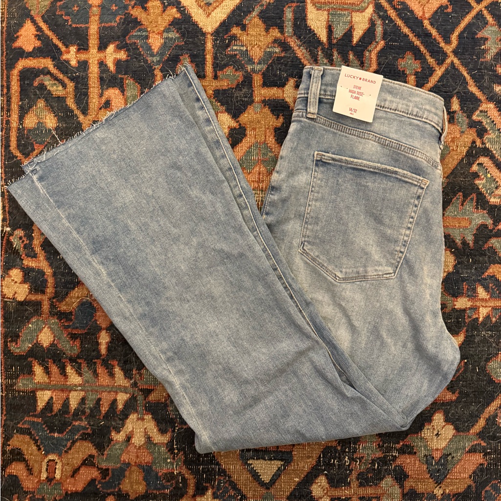 Lucky Brand Womens Denim Straight Leg Jeans Lucky Brand Womens Denim Straight Leg Jeans